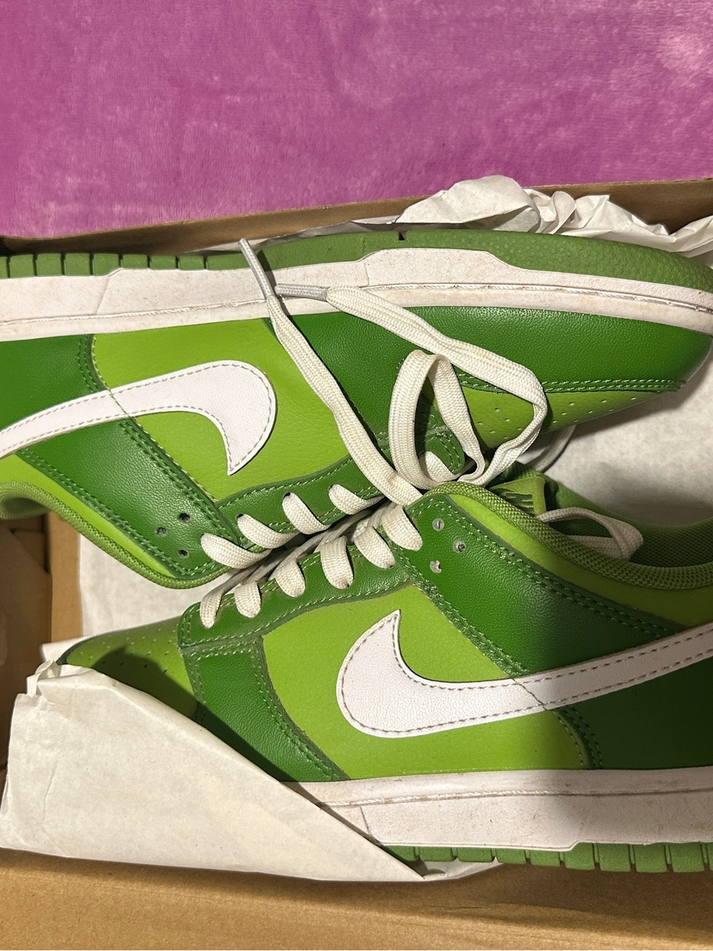 Green Apple Nike Dunk Retro